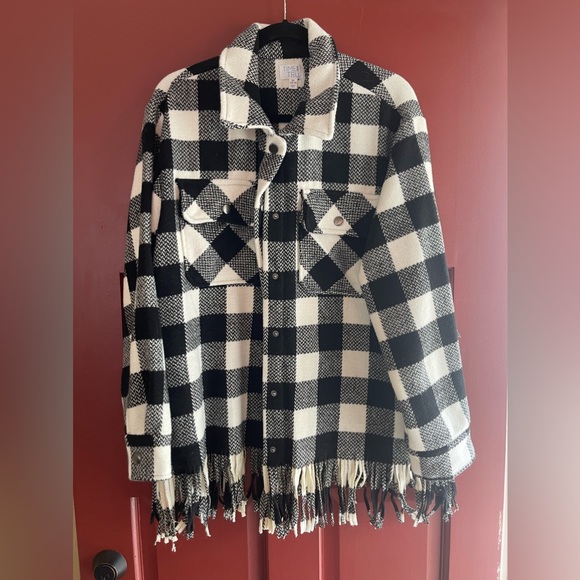 Time and Tru Jackets & Coats Nwt Time And Tru Black And White